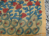 Black/Beige Kalamkari Cotton Saree-Saree-House of Taamara-House of Taamara