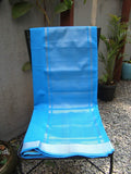Blue Mangalgiri Cotton Saree-Saree-House of Taamara-House of Taamara