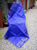 Blue Muslin Jamdani Saree-Saree-House of Taamara-House of Taamara