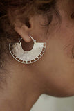 Contemporary Silver Earrings-Earrings-House of Taamara-House of Taamara