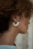 Contemporary Silver Earrings-Earrings-House of Taamara-House of Taamara