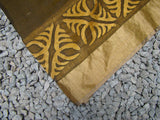 Green Chanderi Silk Cotton Applique Work Saree-Silk Cotton Saree-House of Taamara-House of Taamara