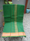 Green Kanchi Cotton Saree-Saree-House of Taamara-House of Taamara