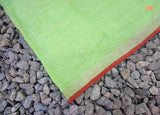 Green/Pink Linen Saree-Saree-House of Taamara-House of Taamara