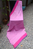 Light Pink Linen Saree-Saree-House of Taamara-House of Taamara