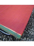 Magenta Checks Kanchi Cotton Saree-Saree-House of Taamara-House of Taamara