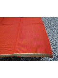 Maroon Checks Kanchi Cotton Saree-Saree-House of Taamara-House of Taamara