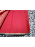 Maroon Checks Kanchi Cotton Saree-Saree-House of Taamara-House of Taamara