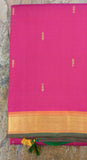 Maroon/Orange Kanjeevaram Silk Saree-Silk Saree-House of Taamara-House of Taamara