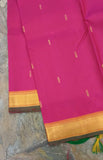 Maroon/Orange Kanjeevaram Silk Saree-Silk Saree-House of Taamara-House of Taamara