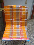 Mustard Checks Mangalgiri Silk Cotton Saree-Saree-House of Taamara-House of Taamara
