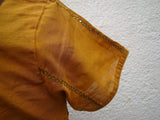 Mustard Cotton Blouse Size-38-Blouse-House of Taamara-House of Taamara