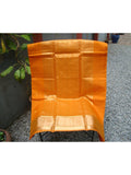 Mustard Silk Cotton Saree-Silk Cotton Sraee-House of Taamara-House of Taamara