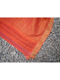 Orange Kalamkari Cotton Saree-Saree-House of Taamara-House of Taamara