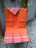 Orange Kanchi Cotton Saree-Saree-House of Taamara-House of Taamara