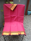 Pink Kanchi Cotton Saree-Saree-House of Taamara-House of Taamara