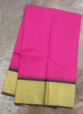 Pink/Black Kanjeevaram Silk Saree-Silk Saree-House of Taamara-House of Taamara