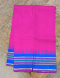 Pink/Blue Kanjeevaram Silk Saree-Silk Saree-House of Taamara-House of Taamara