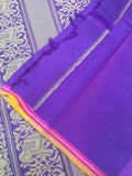 Purple Kanjeevaram Silk Saree-Silk Saree-House of Taamara-House of Taamara