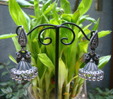 Silver Earrings-Earrings-House of Taamara-House of Taamara