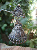 Silver Earrings-Earrings-House of Taamara-House of Taamara