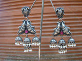 Silver Earrings-Earrings-House of Taamara-House of Taamara