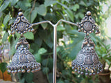 Silver Earrings-Earrings-House of Taamara-House of Taamara