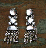 Silver Earrings-Earrings-House of Taamara-House of Taamara