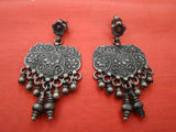 Silver Earrings-Earrings-House of Taamara-House of Taamara