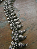 Silver Long Mango Mala-Silver Neckpiece-House of Taamara-House of Taamara