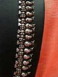 Silver Long Mango Mala-Silver Neckpiece-House of Taamara-House of Taamara