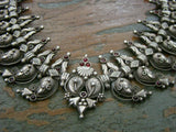 Silver Mango Necklace-Silver Neckpiece-House of Taamara-House of Taamara