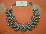 Silver Mango Necklace-Silver Neckpiece-House of Taamara-House of Taamara