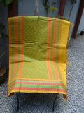 Yellow Checks Kanchi Cotton Saree-Saree-House of Taamara-House of Taamara