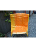 Yellow/Orange Silk Cotton Saree-Silk Cotton Saree-House of Taamara-House of Taamara